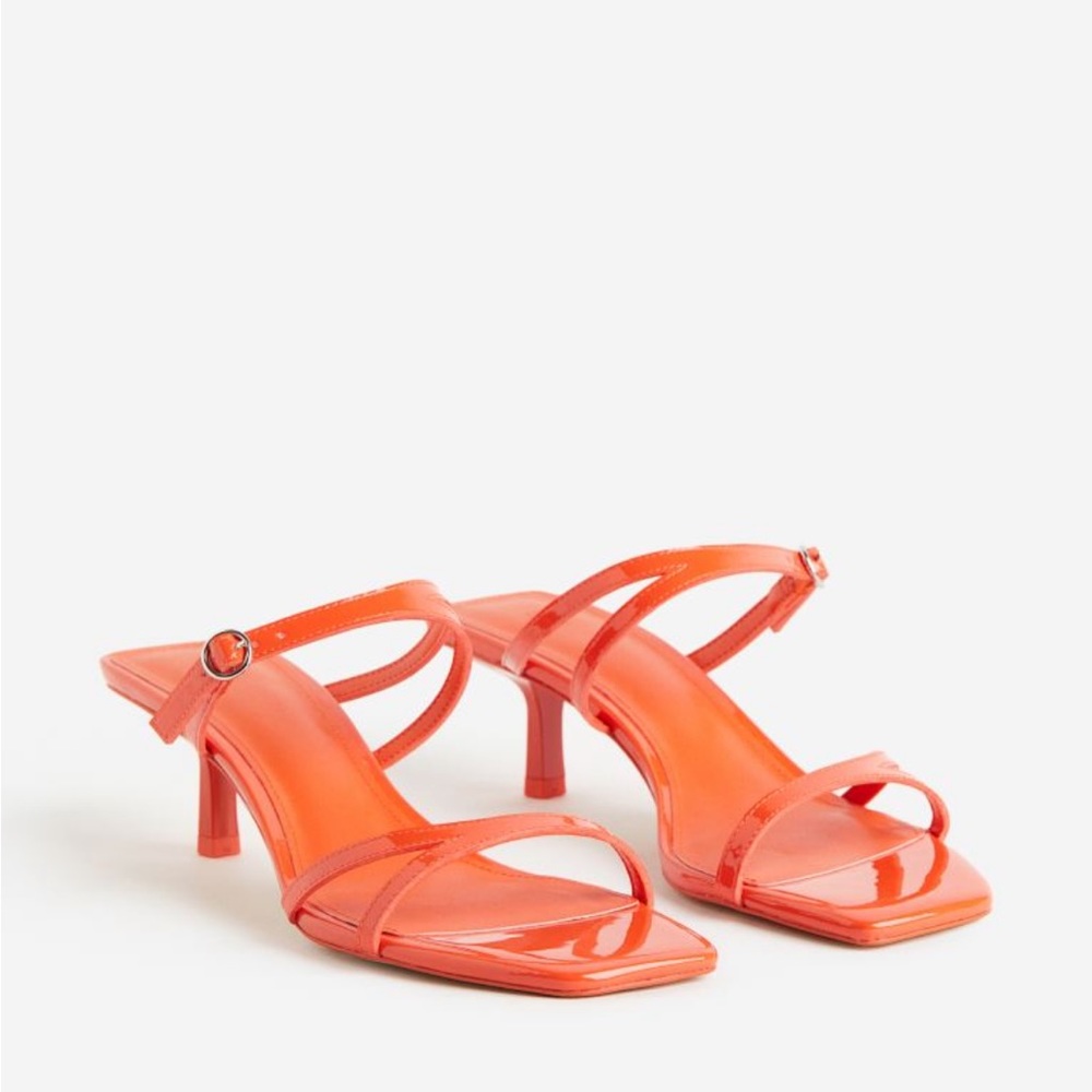 Orange Summer Sandals